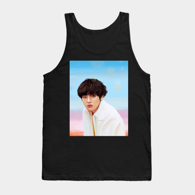 TAEHYUNG Tank Top by ari-arts